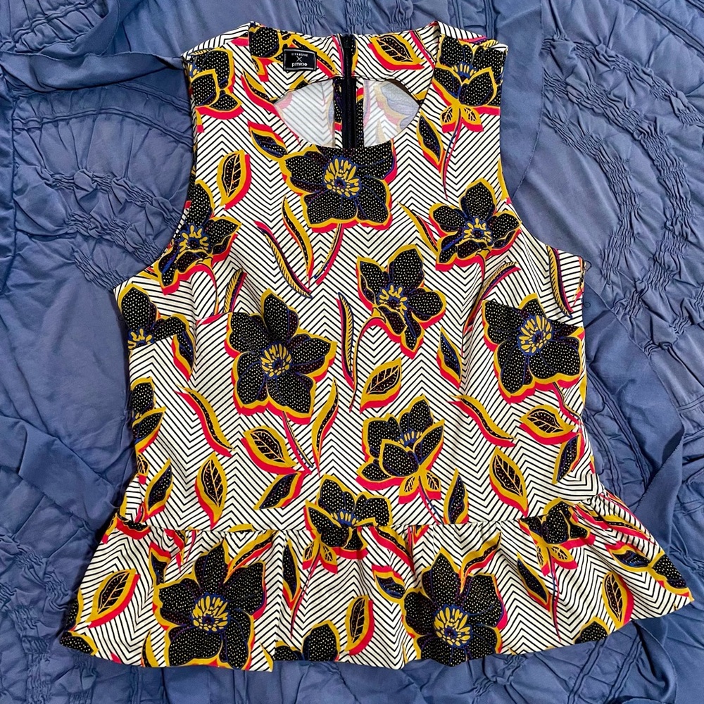 Unique Peplum Blouse